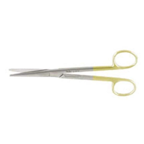 Miltex Scissors Dissecting Mayo 6-3/4" Blunt/Blunt Straight Tungsten Carbide Each - Integra Miltex - 5-140TC