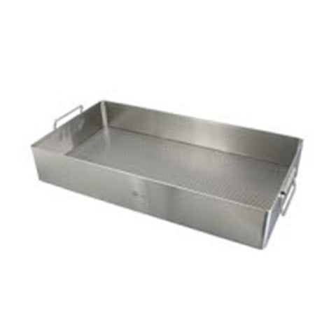 Miltex Tray Instrument Sterilization Stainless Steel 20x10-1/2x3-1/2" Each - Integra Miltex - 3-502