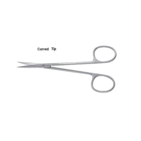 Miltex Scissors Surgical Padgett 4-1/2" Sharp/Sharp Curved Standard Stainless Steel Each - Integra Miltex - PM-0406