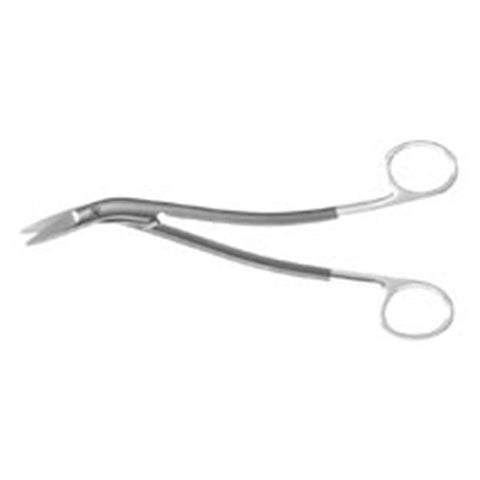 Miltex Scissors Nasal Giunta Padgett 5-1/4" Angled Stainless Steel Each - Integra Miltex - PM-2943
