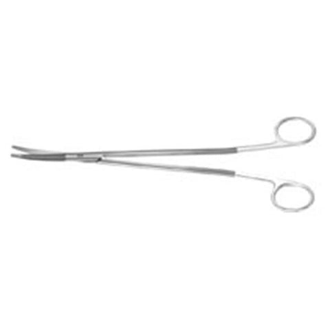 Miltex Scissors Plastic Surgery Gorney Padgett 9" Serrated Curved Tungsten Carbide Each - Integra Miltex - PM-2996