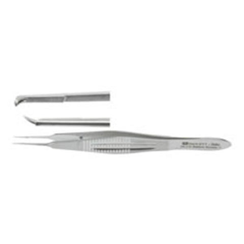Miltex Forcep Suture Castroviejo Padgett 4-1/4" 0.3mm Jaw/Tying Platform 1x2Tth SS Each - Integra Miltex - PM-3726