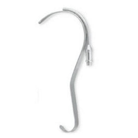 Miltex Retractor Deaver Padgett 8" Fiber Optic Each - Integra Miltex - PM-4571FO