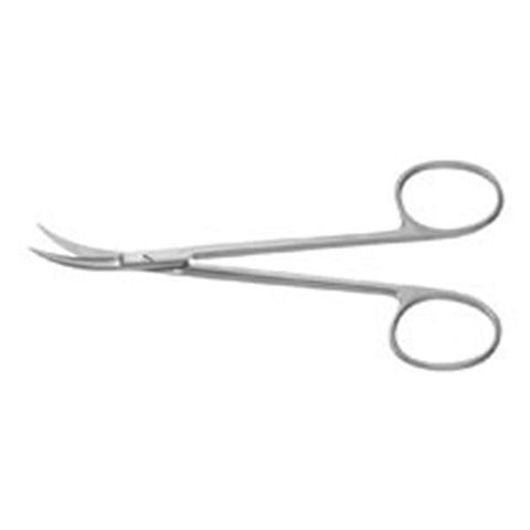 Miltex Scissors Walker Iris Padgett 4-1/2" Curved To Side Stainless Steel Each - Integra Miltex - PM-4635