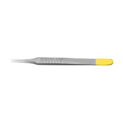 Miltex Forcep Jewelers Padgett 4" Fine Tip Smooth Straight #4 TC/Dmnd Dst Each - Integra Miltex - PM-4698