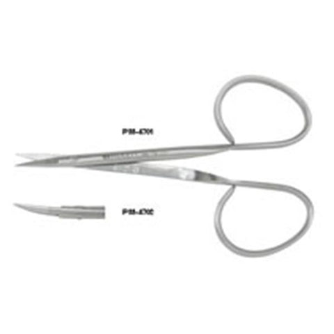 Miltex Scissors Iris Padgett 3-3/4" Straight Stainless Steel Each - Integra Miltex - PM-4701