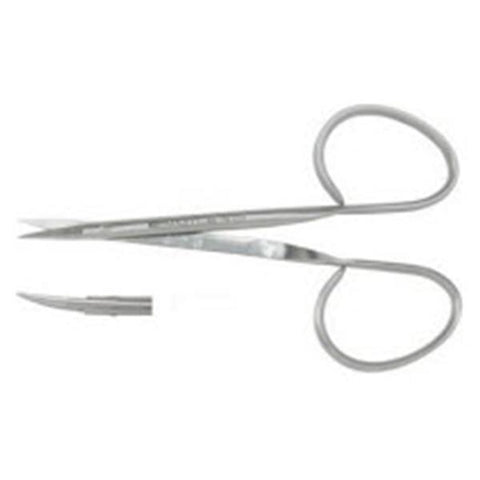 Miltex Scissors Iris Padgett 3-3/4" Sharp/Sharp Curved Stainless Steel Each - Integra Miltex - PM-4702