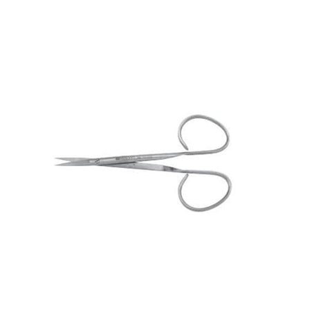 Miltex Scissors Iris Padgett 4" Sharp Straight Stainless Steel Each - Integra Miltex - PM-4703