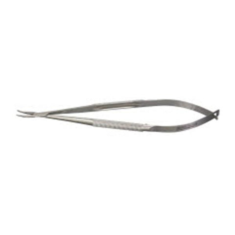 Miltex Holder Needle 5-1/4" Curved Jaw 0.6mm Tip Stainless Steel Each - Integra Miltex - 17-1000