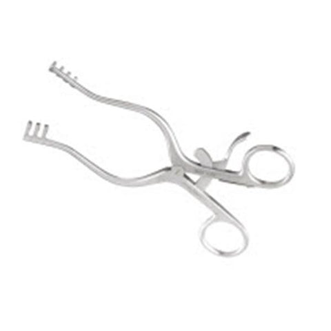 Miltex Retractor Weitlaner 6-1/2" Blunt 3x4 Teeth Stainless Steel Eachch - Integra Miltex - 11-616