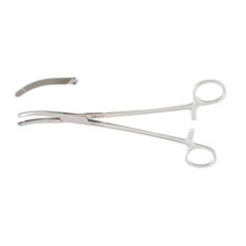 Miltex Forcep Heaney 8-1/4" Curved Single Tooth Stainless Steel Eachch - Integra Miltex - 30-1700
