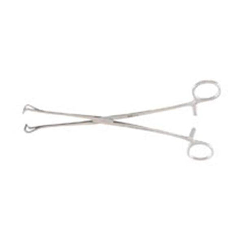 Miltex Forcep Tissue Babcock 9-1/2" 15mm Loop Jaw Smooth Stainless Steel Each - Integra Miltex - 16-48