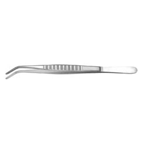 Miltex Forcep Dressing Reed Padgett 5-1/2" Angular Tip Serrated Each - Integra Miltex - PM-6140