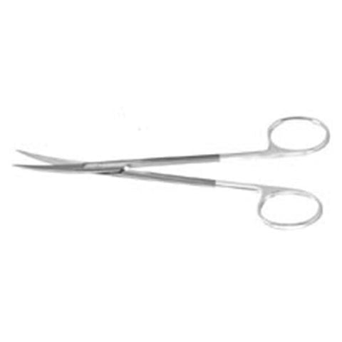 Miltex Scissors Joseph Padgett 5-3/4" Sharp Curved Tungsten Carbide Each - Integra Miltex - PM-6422