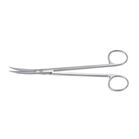 Miltex Scissors Plastic Surgery Davis Padgett 6-3/4" Semi-Sharp Curved SS Each - Integra Miltex - PM-6555