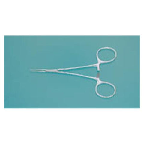 Miltex Forcep Jacobs Mosquito 5" Serrated Straight Stainless Steel Each - Integra Miltex - 17-2600
