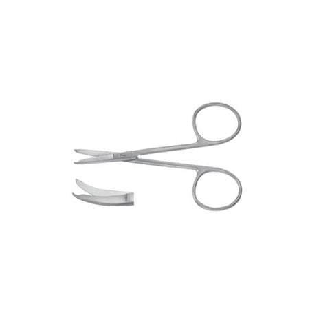 Miltex Scissors Stitch Spencer Padgett 3-1/2" Flat Flat Curved Stainless Steel Each - Integra Miltex - PM-6751