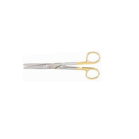 Miltex Scissors Dissecting Mayo 6-3/4" Beveled Straight Tungsten Carbide Each - Integra Miltex - 5-124TC