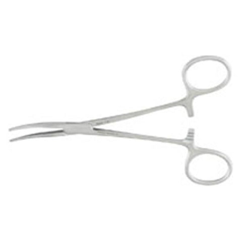 Miltex Forcep Kelly 5-1/2" Curved Stainless Steel Disposable 50/pk - Integra Miltex - ST7-38