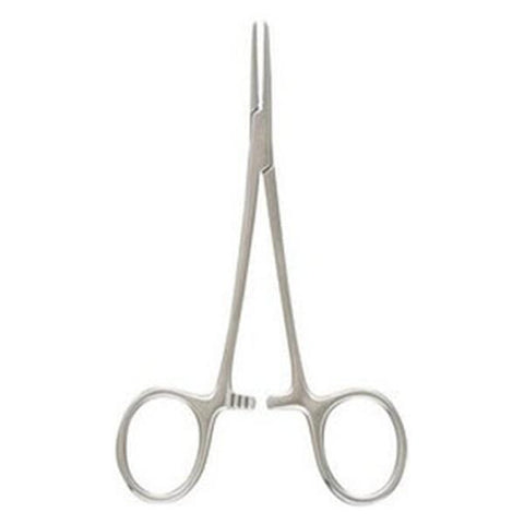 Miltex Forcep Halstead 5" Curved Stainless Steel Disposable 50/pk - Integra Miltex - ST7-4