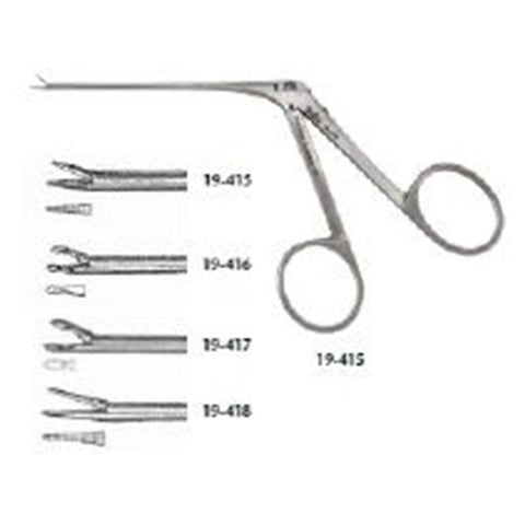 Miltex Forcep Eachr 2-3/4" 0.75mm Cup Stainless Steel Each - Integra Miltex - 19-418