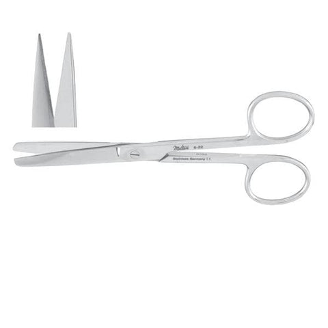 Miltex Scissors Operating 4-1/2" Sharp/Sharp Straight Standard Stainless Steel Each - Integra Miltex - 5-2