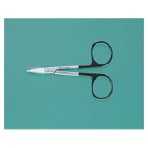 Miltex Scissors Iris SuperCut 4-1/2" Sharp/Sharp SuperCut Curved Stainless Steel Each - Integra Miltex - 5-SC-306