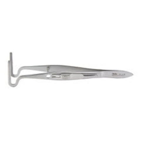 Miltex Forcep Berke 4" 27mm Long Blade Longitudinal Serrated Stainless Steel Each - Integra Miltex - 18-1138
