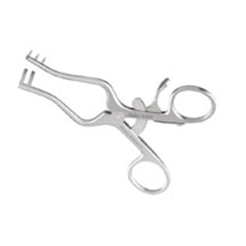 Miltex Retractor Weitlaner 4" Sharp 2x3 Teeth Stainless Steel Each - Integra Miltex - 11-600