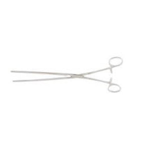 Miltex Forcep Hemostatic Kocher 10-1/2" Longitudinal Serrated Stainless Steel Each - Integra Miltex - 16-120