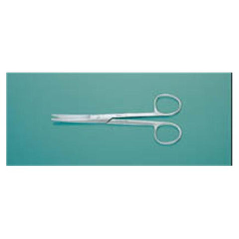 Miltex Scissors Dissecting Mayo 5-1/2" Beveled Curved Standard Stainless Steel Each - Integra Miltex - 5-122