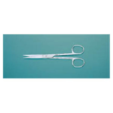 Miltex Scissors Operating 6-1/2" Sharp/Sharp Straight Standard Stainless Steel Each - Integra Miltex - 5-8