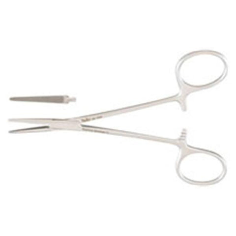 Miltex Forcep Halsted Mosquito 5" Serrated Straight Stainless Steel/Non Magnetic Each - Integra Miltex - 18-1934