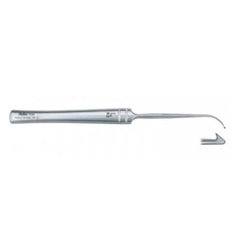Miltex Hook Phlebectomy Oesch 6-1/2" #2/Left German Stainless Steel Each - Integra Miltex - 10382