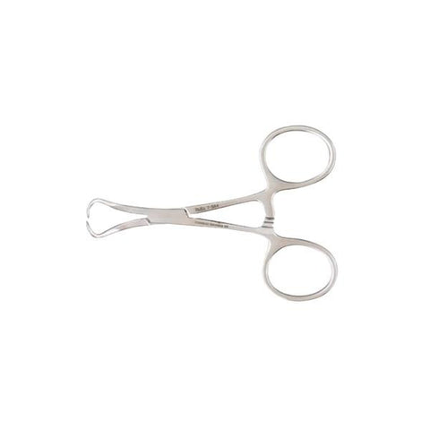 Miltex Clamp Towel Backhaus 3-1/2" Stainless Steel Each - Integra Miltex - 7-504