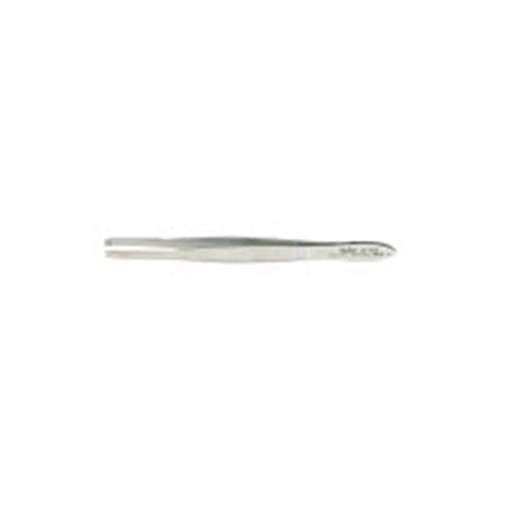 Miltex Forcep Cilia Douglas 3-1/2" 2.5mm Thin Tip Horizontal Serrated Straight SS Eachch - Integra Miltex - 18-1106