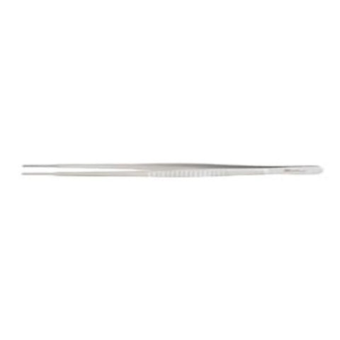 Miltex Forcep Tissue Debakey 9-1/2" 2.5mm Wide Atraumatic Tip Straight SS Each - Integra Miltex - 24-554
