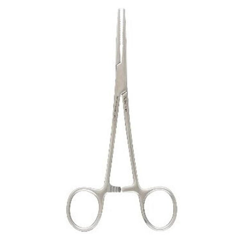 Miltex Forcep Hemostatic Ruskin 6-1/4" Serrated Straight Stainless Steel Each - Integra Miltex - 7-92