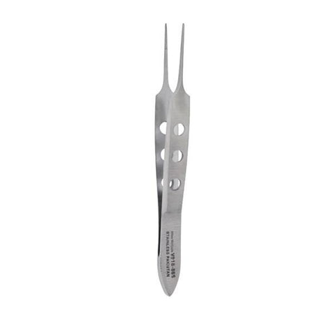 Miltex Forcep Tissue Bishop Harmon Vantage 3-3/8" Straight Flat 1x2 Teeth SS Each - Integra Miltex - V918-868