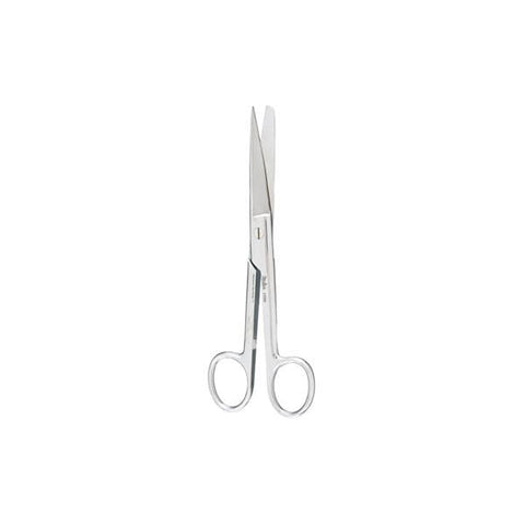Miltex Scissors Utility 6-1/2" Sharp/Blunt Straight Stainless Steel Each - Integra Miltex - 1700