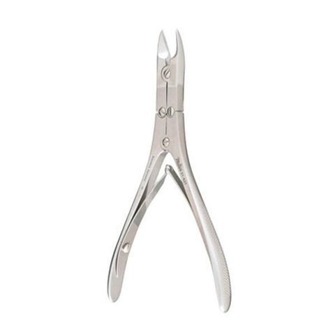 Miltex Forcep Bone Ruskin 5-3/4" Curved Stainless Steel Each - Integra Miltex - 21-627