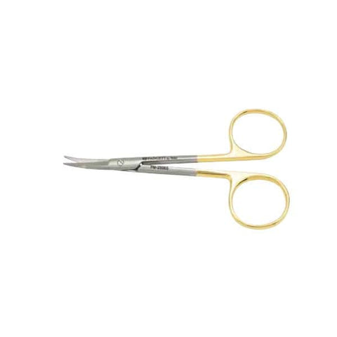 Miltex Scissors Dissecting Kaye 4-17/32" Blunt/Blunt Serrated Curved TC Each - Integra Miltex - 5-269TC