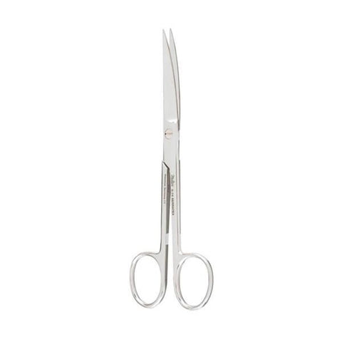 Miltex Scissors Operating Serratex 5-1/2" Sharp/Sharp Serrated Curved Standard SS Each - Integra Miltex - 5-74
