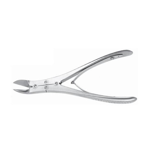 Miltex Forcep Bone Ruskin 7-1/2" Slightly Angled Each - Integra Miltex - 25-385