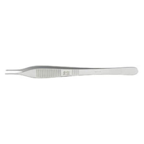 Miltex Forcep Tissue Adson 4-3/4" Straight 2x3 Teeth Stainless Steel Each - Integra Miltex - 6-122