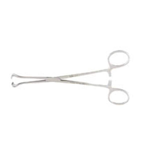 Miltex Forcep Tissue Babcock 6-1/4" 9mm Wide Loop Jaw Smooth Straight SS Each - Integra Miltex - 16-44