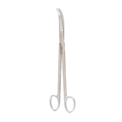 Miltex Scissors Surgical Jorgenson 9" Blunt/Blunt Strong Curved Stainless Steel Eachch - Integra Miltex - 5-243