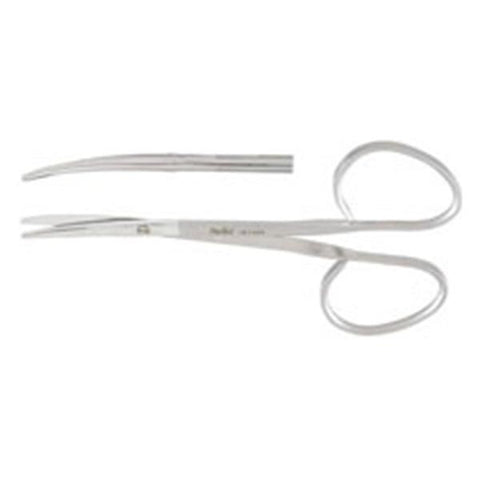 Miltex Scissors Strabismus 4-1/4" Curved Stainless Steel Each - Integra Miltex - 18-1454