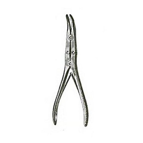 Miltex Rongeur Kleinert-Kutz 6" Slight Curve 2x13mm Jaw Stainless Steel Each - Integra Miltex - 27-1295