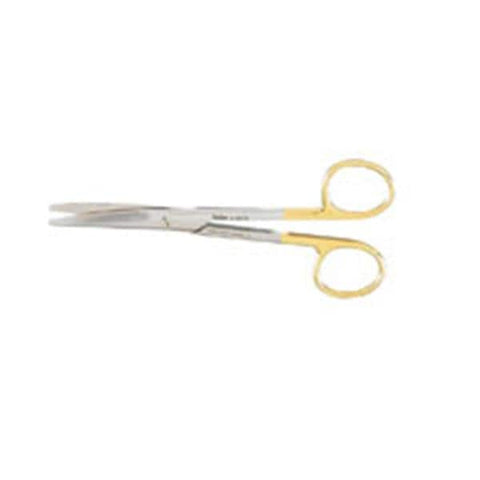 Miltex Scissors Dissecting Mayo 5-1/2" Beveled Curved Tungsten Carbide Each - Integra Miltex - 5-122TC
